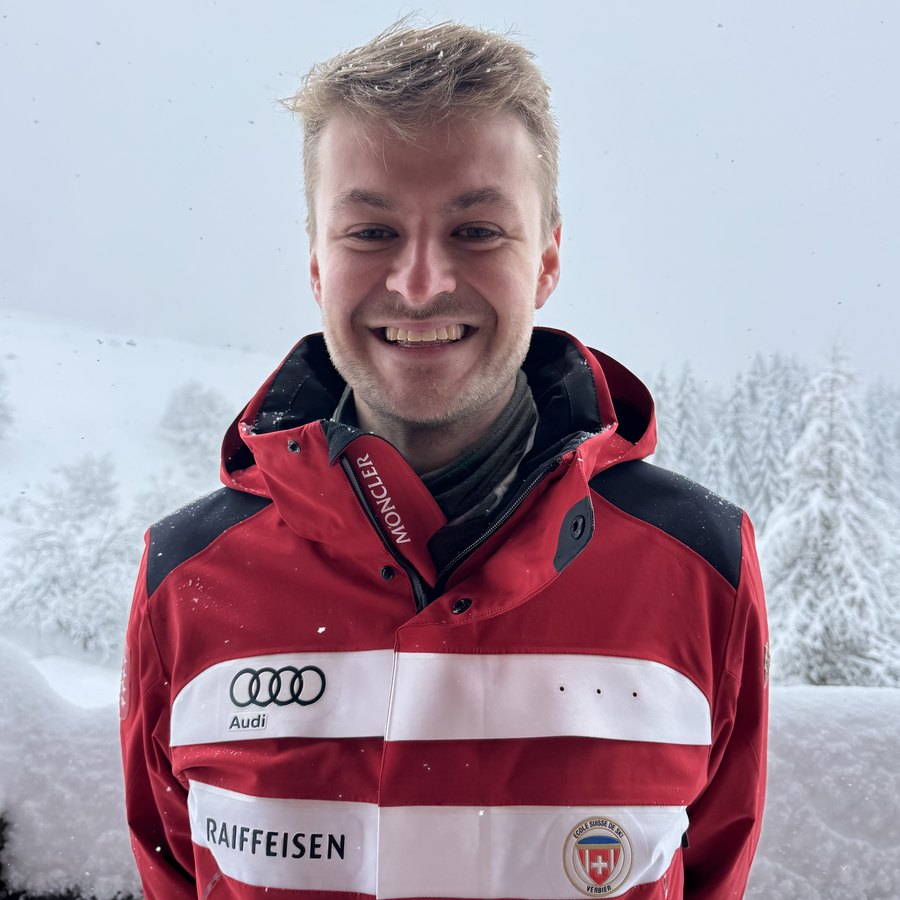 Leo Güntzer, responsable du Ski Team Philippe Roux